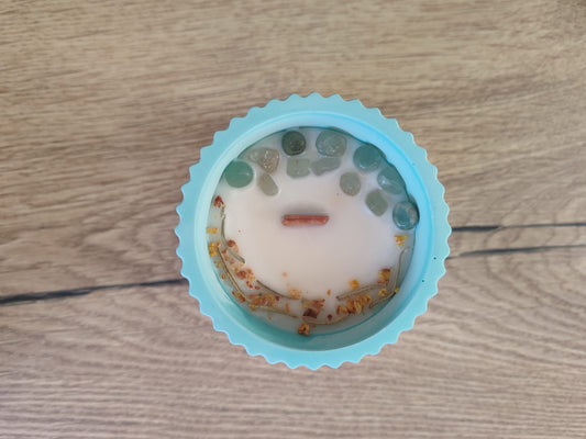 Vela Sándal & Bergamota - Aventurina verde