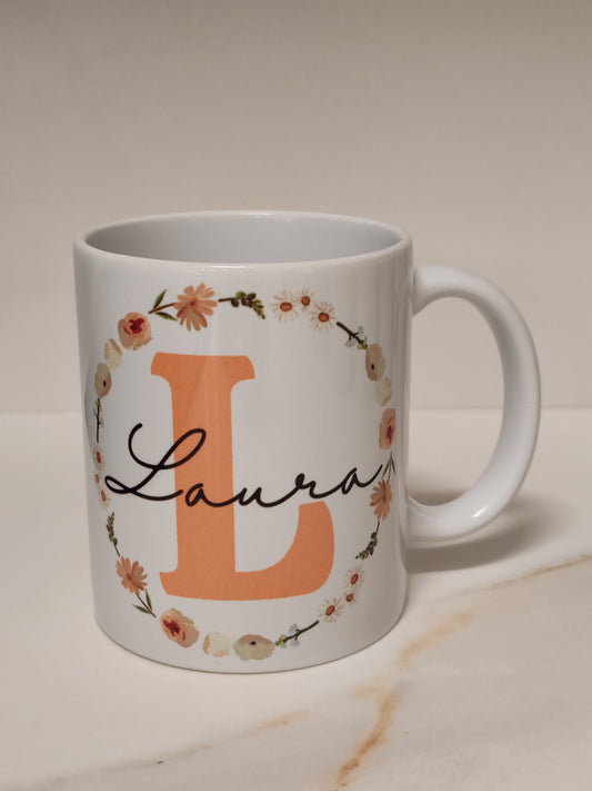 Taza subliminada inicial i nombre