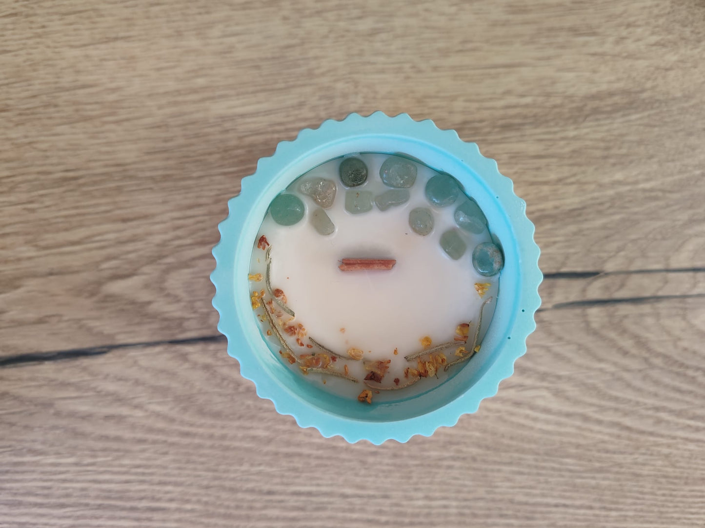 Vela Sándal & Bergamota - Aventurina verde