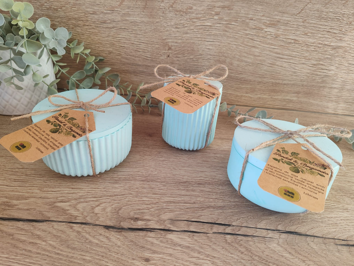 Vela Sándal & Bergamota - Aventurina verde