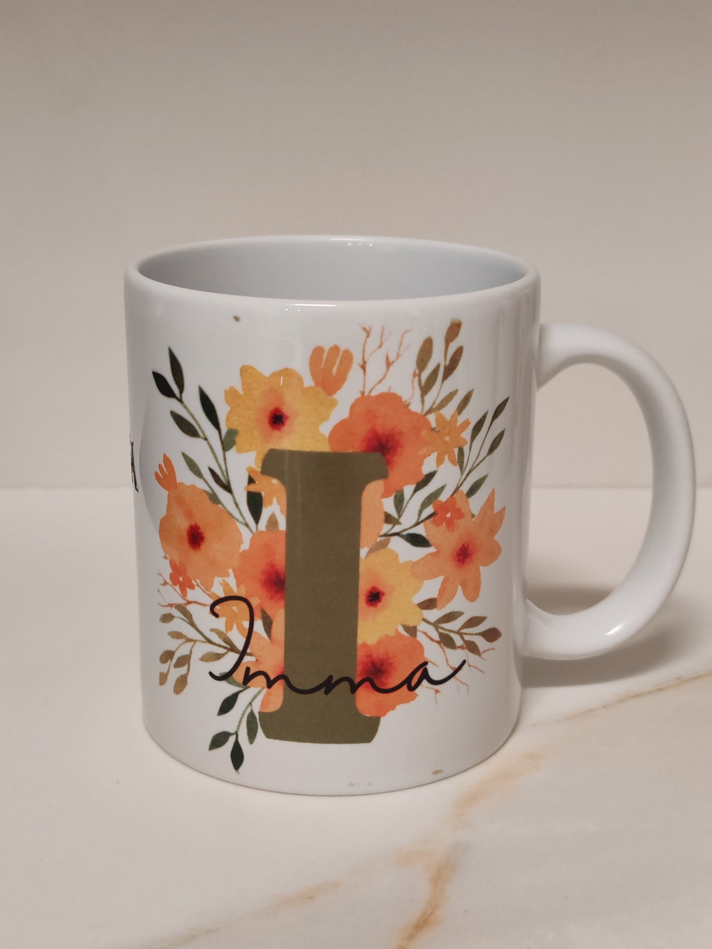 Taza subliminada inicial i nombre