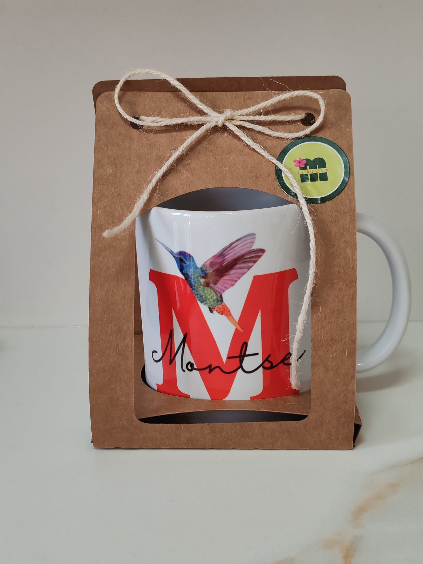 Taza subliminada inicial i nombre
