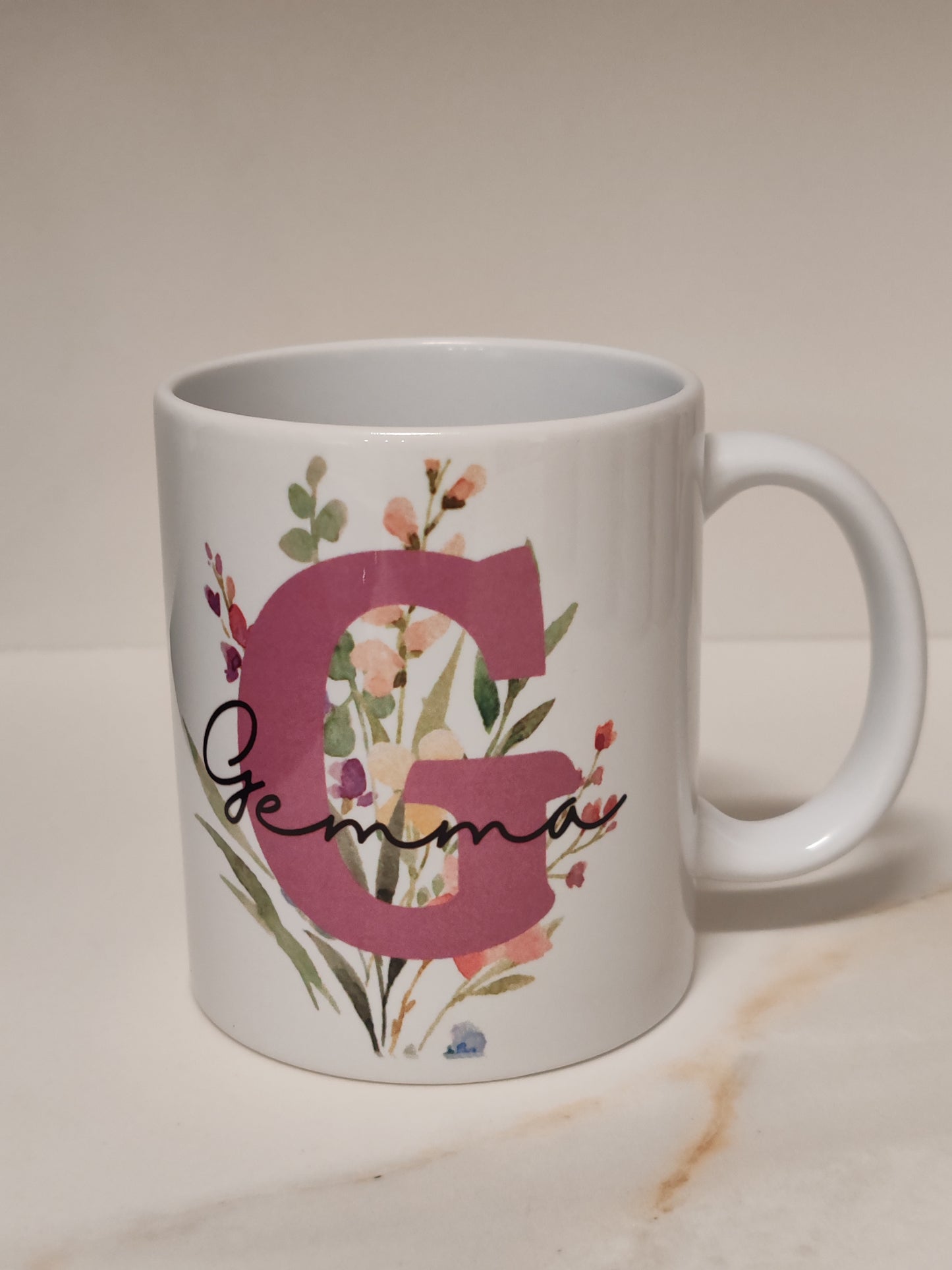 Taza subliminada inicial i nombre