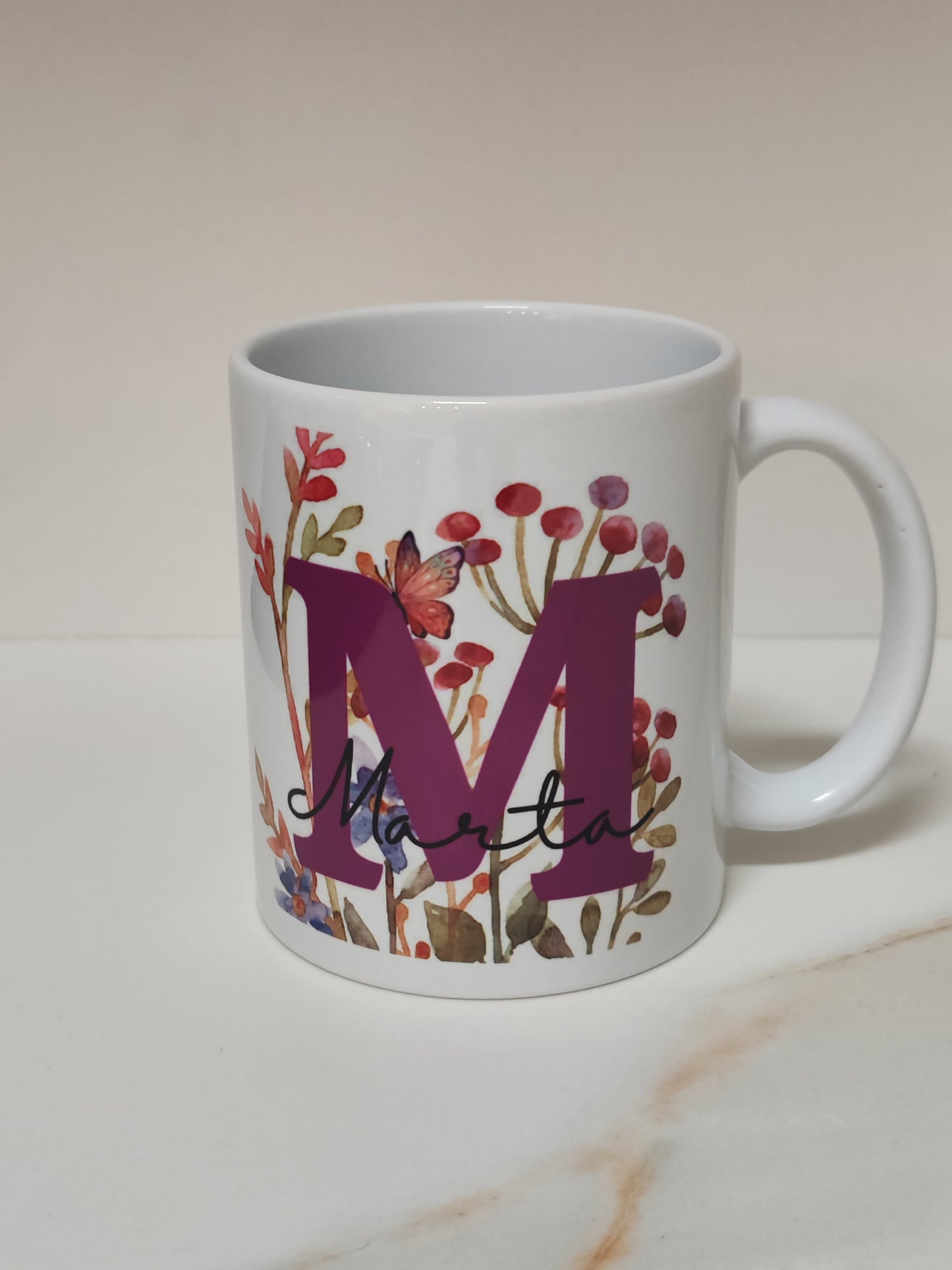 Taza subliminada inicial i nombre