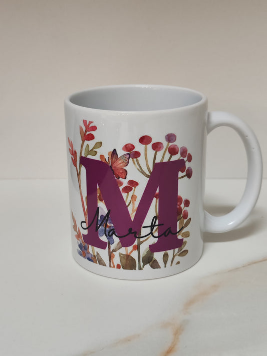 Taza subliminada inicial i nombre